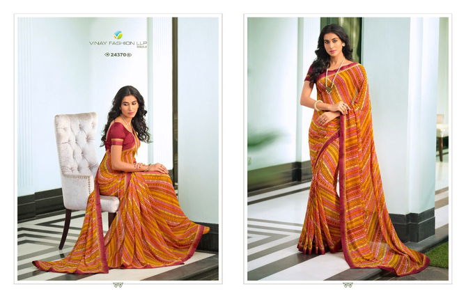 GC GAURVI 0.3 Georgette Daily Wear Sarees Catalog